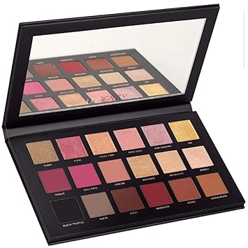Huda bb combo rose gold eyeshadow palette remastered (18 Shades)