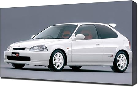 Amazon De Lilarama 1997 Honda Civic Type R V1 1080 Art Leinwandbild Kunstdrucke Gemalde