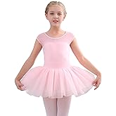 Stelle Ballet Leotards for Girls Toddler Leotard with Tutu Skirt Dance Tutu Dress (Little/Big Kid)