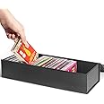 Cassette Tape Storage Box, Cassette Tape Holder 14.25 x 4.5 x 3 Inch, Store Up to 20 Cassette Cases – 1 Pack