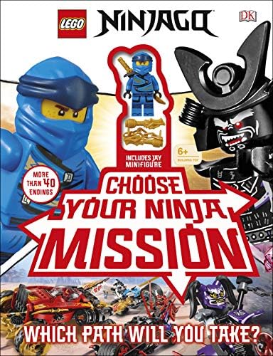 Lego Ninjago 10 books collection plus Limited edition Minifigure