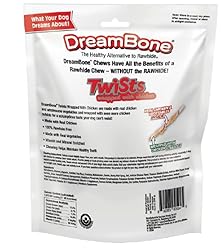 DreamBone Twist Sticks, Wrapped With Real