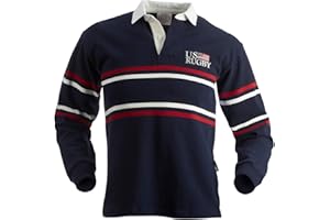 HALBRO USA Split Stripe Rugby Jersey