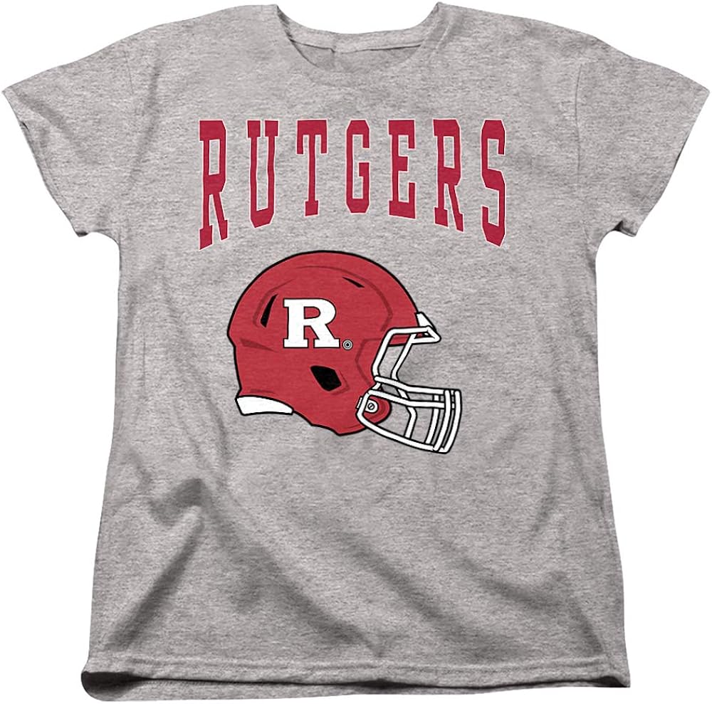 Rutgers University Official Football Helmet Women's T Shirt