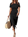 ANRABESS Women's 2025 Summer Maxi Tshirt Dress