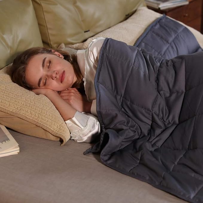 Amazon.com: ZonLi Softest Weighted Blanket 12 lbs(48''x72'', Twin Size