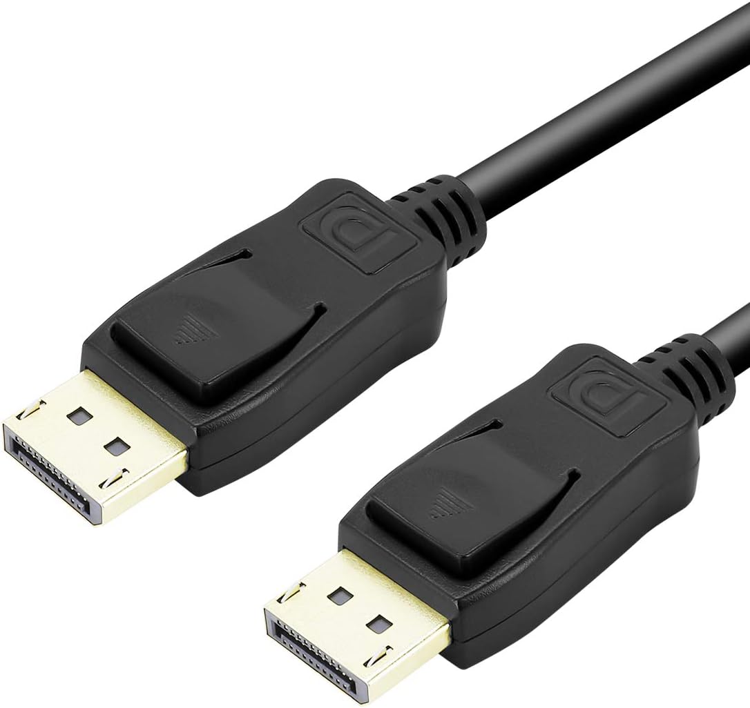 UGREEN Cavo DisplayPort 1.4 8K 60Hz 4K 240Hz, Cavo DP Certificato VESA 1.4 8K in Alluminio Maschio a Maschio HDR GSync Nylon Intrecciato Compatibile con PC, HDTV, Proiettore, Scheda Grafica (2M