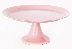 Pink Cake Stand for Dessert Table - Display for Wedding or Birthday - Home Decor Cupcake Stand - Metal Cake Holder