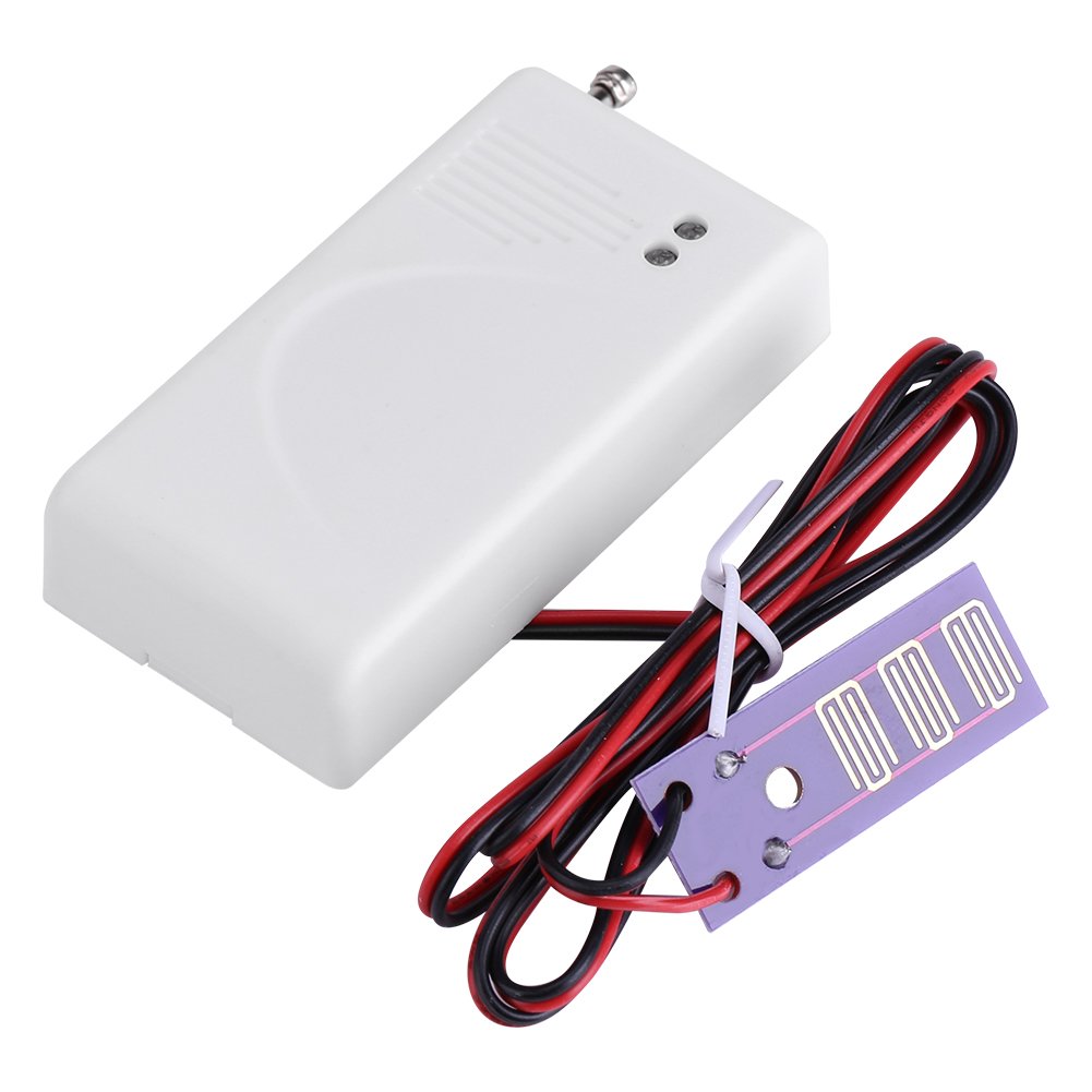 Water Leak Detector, Yosoo Basement Water Alarm Wired Overflow Battery-powered Sensor Water Leak Detector Home Security Alarm