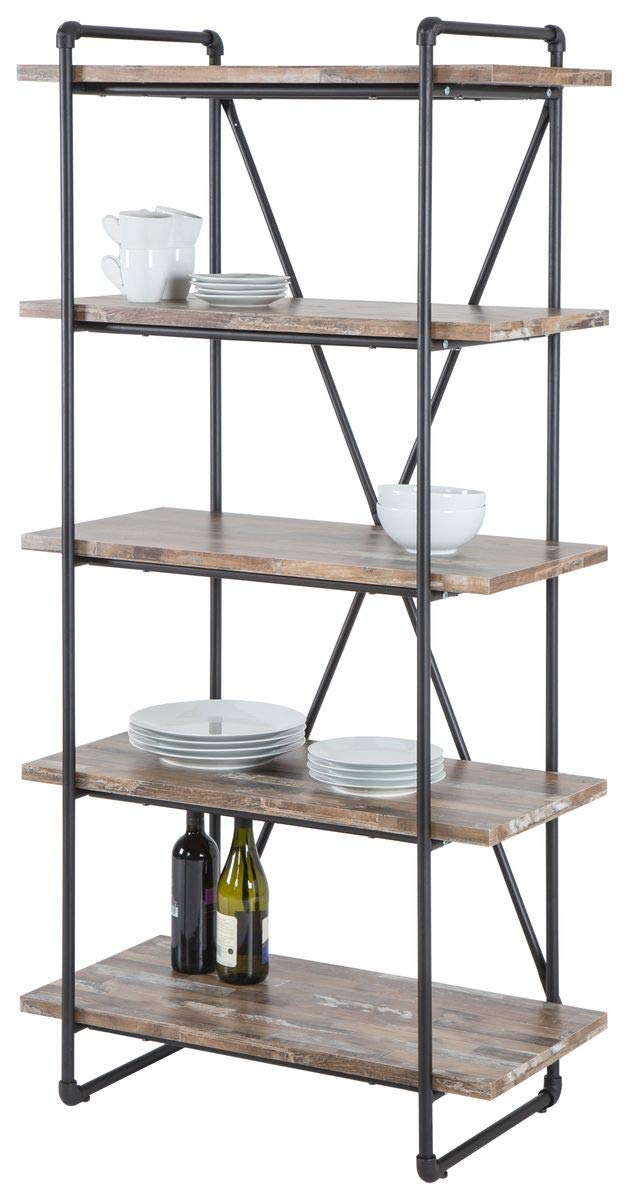 Dreams4home Regal Factoris L B H 75x45x180cm Treibholz