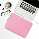 RAINYEAR 13 Inch Laptop Sleeve for MacBook Air/Pro 13-13.6 13.3-14 Pink view 5