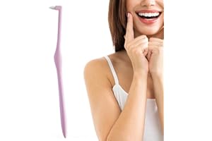 Gum End Tuft Toothbrush, Soft Ultra-Fine Orthodontic Cleaning Brush, Small Head Toothbrush for Men, Women, Teens, Youth, Home