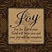 Love Faith Joy Believe Religious Bible Prints by Todd Williams; 4-12x12