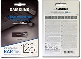 Samsung BAR Plus 128GB USB 3.1 Flash Drive Type-A 300MB/s Titan Grey MUF-128BE4 view 3