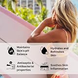bleu & marine Bretania After Sun Gel Aloe Vera Lavender Face Body Hair 1000ml view 6