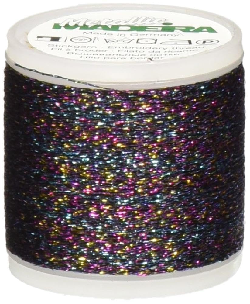 Madeira M9842-270 200m Polyester Thread 270 Pink/Yellow/Blue