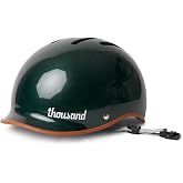 Thousand Heritage 2.0 Adult Bike Helmet; The Original Low Profile Retro Commuter Cycling Helmet Safety Certified for Bicycle Skateboard Skating Roller Skates; for Men &amp; Women