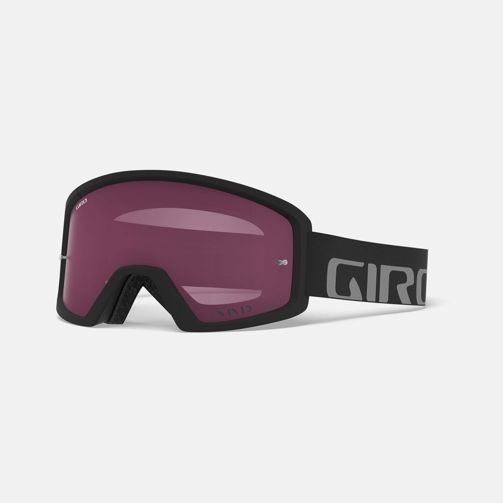 Giro Unisex Adult Blok Mtb Goggles - Black/Grey Smoke Lens, Adult