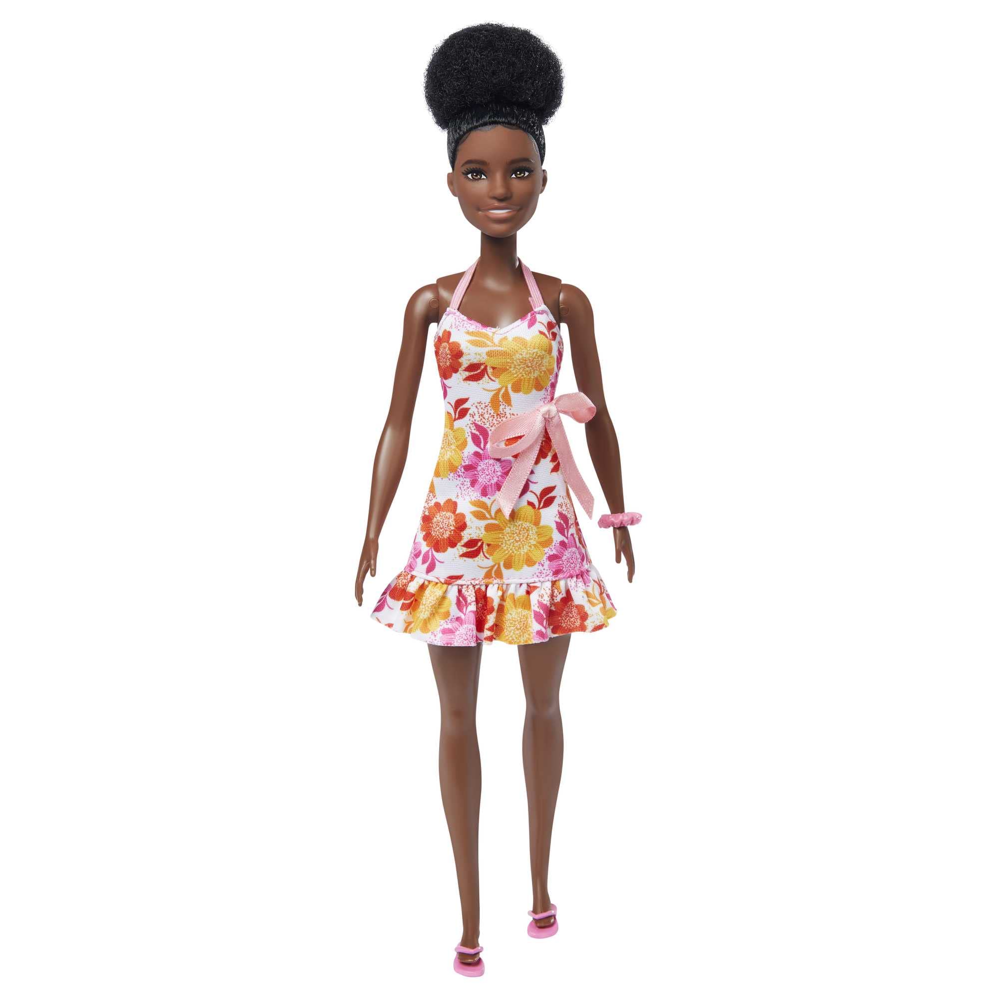 Barbie Lalka Loves the Ocean Sukienka w kwiaty