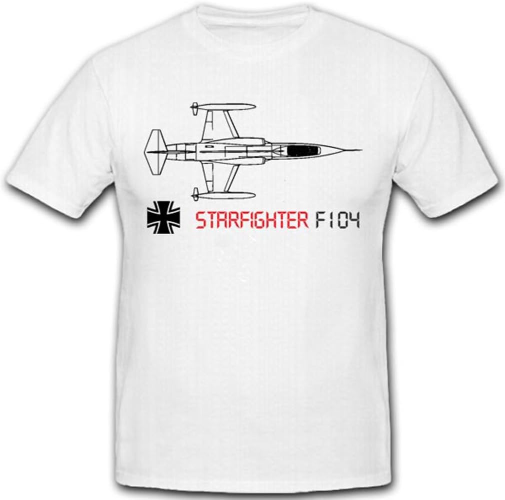 ALFASHIRT Starfighter F 104 Air Force Germany Luftwaffe Military Airplane Model