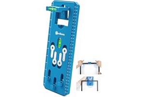 Picture Hanging Kit, Picture Hanging Tool with Level, Hang Sawtooth/Wire Hangers, Fast and Precise Positioning Wall Hang Kit,