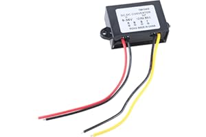 DC9V 36V to 12V 5A Voltages Converter Module, Power Adapter for Car and LED Safe Circuit Protections
