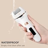 Ratukall Electric Foot File Callus Remover Waterproof Pedicure Tools Set w/ Bag view 6