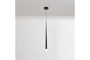 Long Tube LED Pendant Spotlight Modern Simple LED Hanging Lamp Bedroom Chandelier Height Adjustable for Dining Room Living Ro