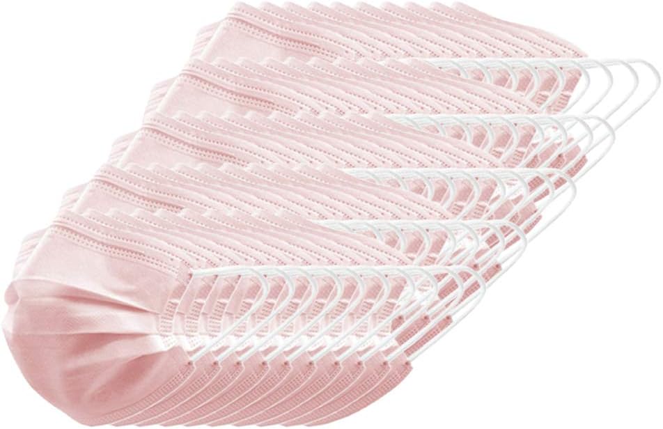 50 pcs 3 Layer Disposable Mouth 𝑴𝒂𝒔𝒌 Anti Dust Haze Protection with Earloop