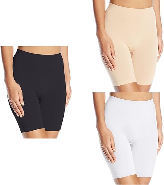 Vassarette Women's Comfortably Smooth Slip Short Panty 12674 at Amazon