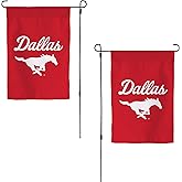 Desert Cactus SMU Mustangs Garden Flag – 19 x 12 inch Southern Methodist University Banner, For Outdoor Display and Events (Design I Triple D)