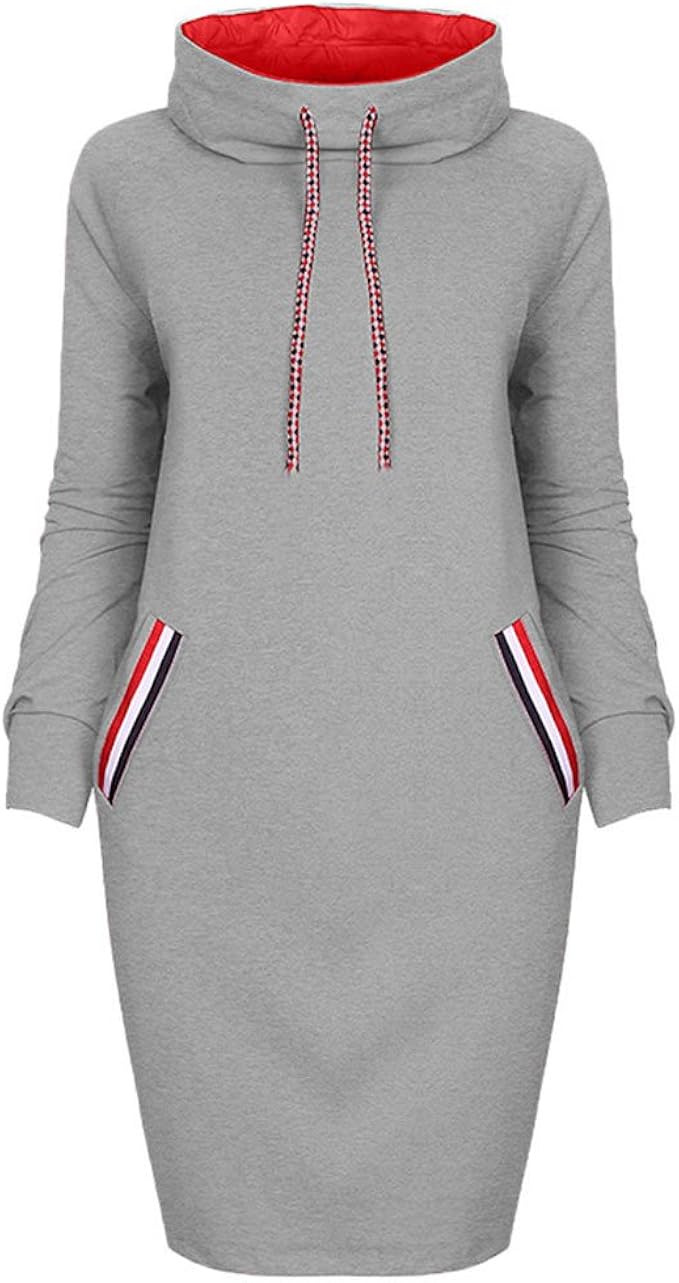 Goosuny Casual Winterkleider Damen Langarm Hoodie Bodycon Kleider Goosuny Casual Winterkleider Damen Langarm Hoodie Bodycon Kleider