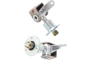 Go Kart Front Wheel Hub 3 Lug, 17mm 3 Stud Front Wheel Hub Bearing Flange Steering Knuckle Spindle for 5in Tires Go Kart ATV 