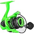 KastKing Zephyr Spinning Reel– 5.6oz - Size 500 is Perfect for Ultralight/Ice Fishing,7+1/6+1BB Smooth Powerful Fishing Reel, Fresh & Saltwater Fishing Reel, Oversized Stainless Steel Main Shaft-Green