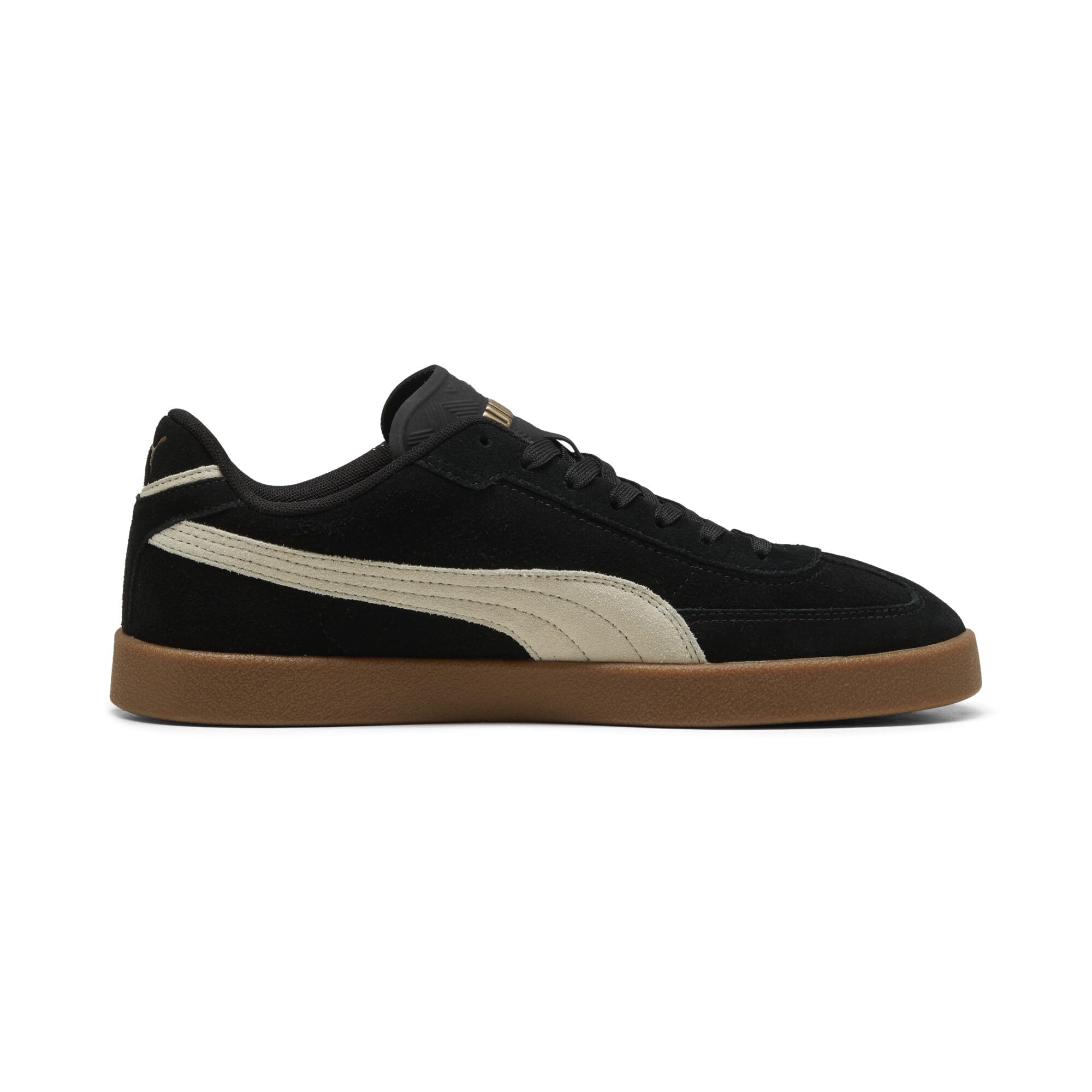 Puma Club II ERA Unisex-Sneaker aus Veloursleder, schwarz-alpinen Schneegummi, 10.5 UK 5