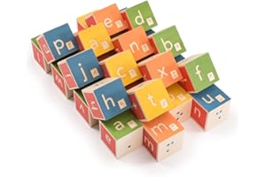 Uncle Goose Braille ABC Blocks - Made in The USA