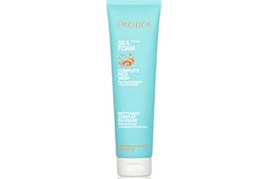 Pacifica Beauty Sea Foam Face Cleanser, Daily Gentle Foaming Face Wash, With Coconut Water + Sea Algae Complex, Removes Makeup, For Combination and Oily Skin, Vegan and Cruelty Free, Clean Skin Care