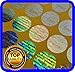 Holomarks 180 pcs Hologram Labels with Serial Numbers, Warranty Stickers Seals Round .59 inch