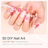 Makartt 3D Nail Gel Sculpting Gel 2x15ml for Nail Art Glue Chrome Powder view 5