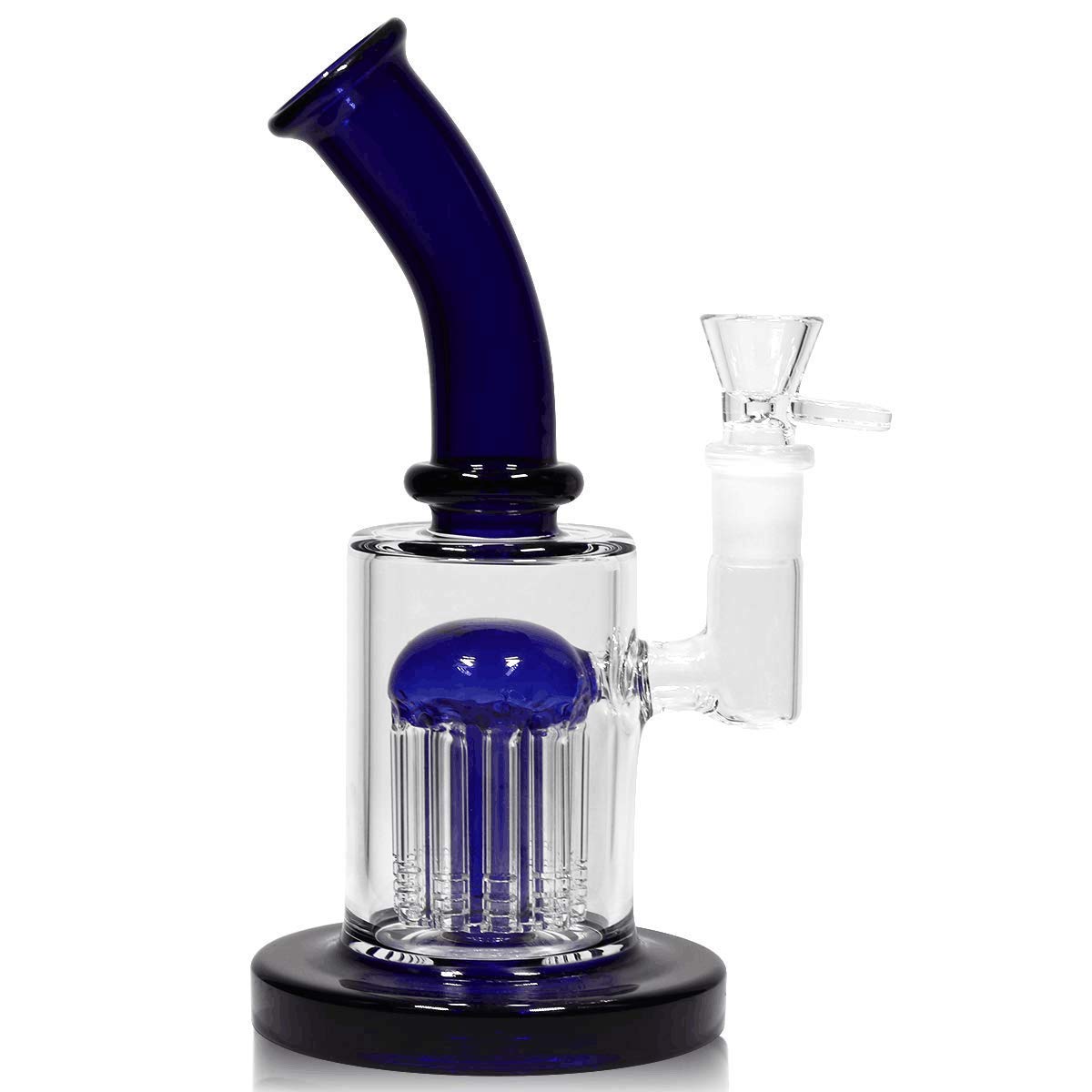 DIORSQT-Handmade Glass Crafts Pipe, Glass Big Water Chamber, Unique 10 Claw Strong Filtration
