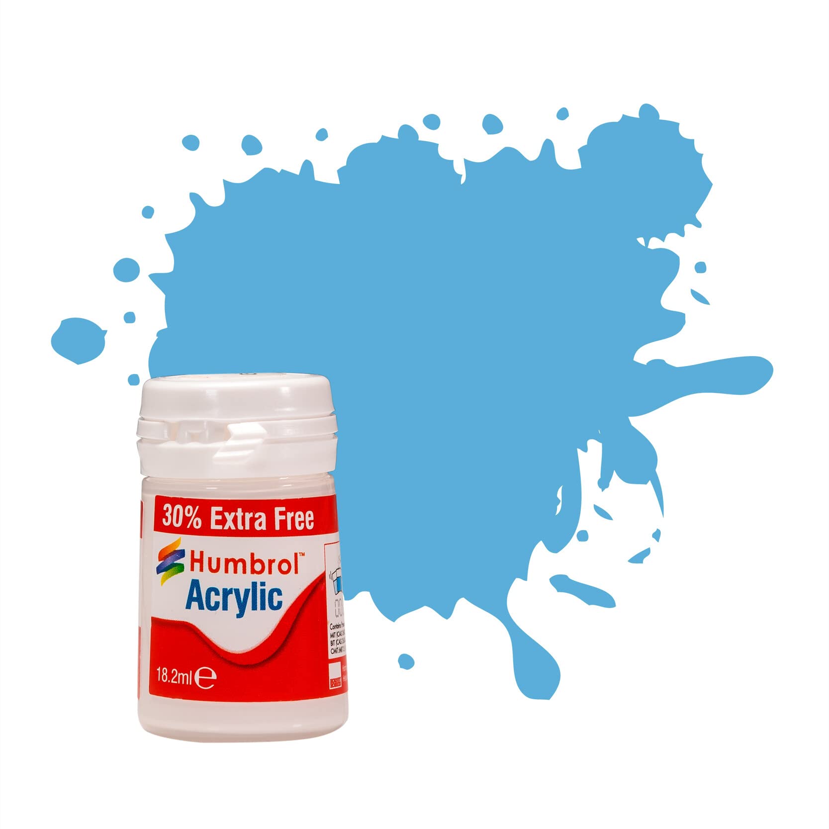47 Sea Blue Gloss - 14ml Acrylic Paint - Plus 30%