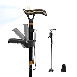 LJINNOVEX Folding Adjustable Walking Cane with