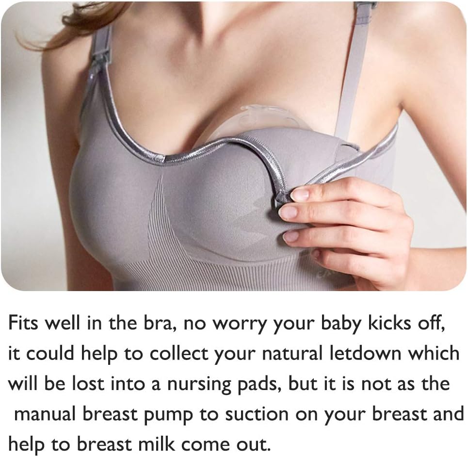 Haakaa Breast Shells Nursing Cup Silicone Breast Milk Collector Milk Savers for Breastfeeding Nipple Shells Protect Sore Nipples Extra-Soft and Reusable, 1 PC - Image 3