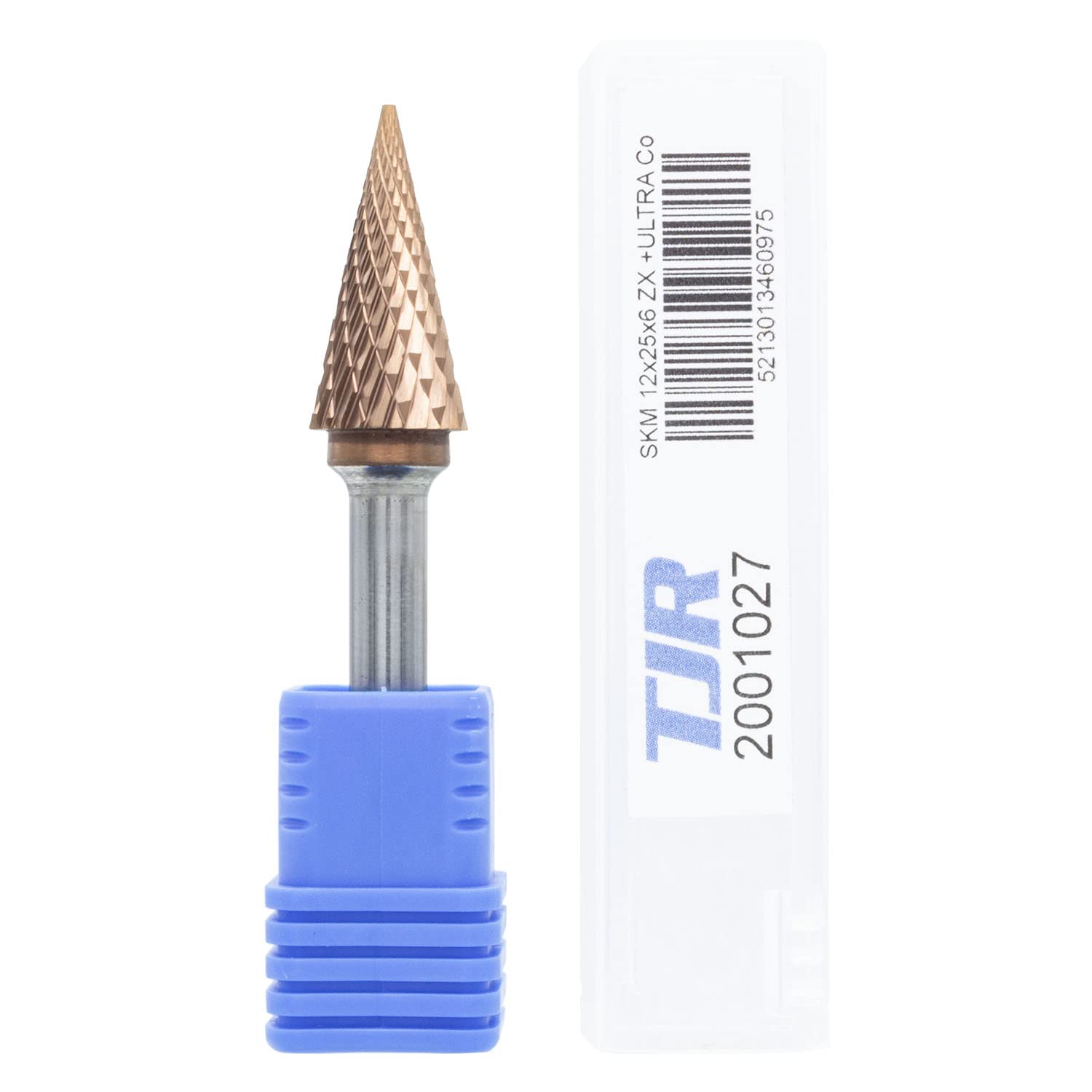 New Carbide Burr with coating ULTRA Co, 12mm (metric) diameter with 6mm metric shank (SKM-Pointed Nose) — image 1