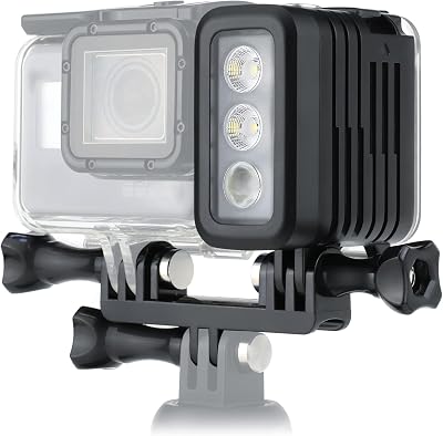 SOONSUN 450LM Rechargeable Waterproof Diving Light for GoPro DJI Osmo Action