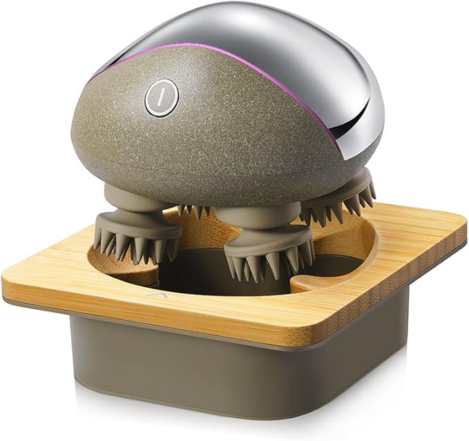 Breo Portable Scalp Head Massager IPX7 Waterproof Rechargeable Neck and