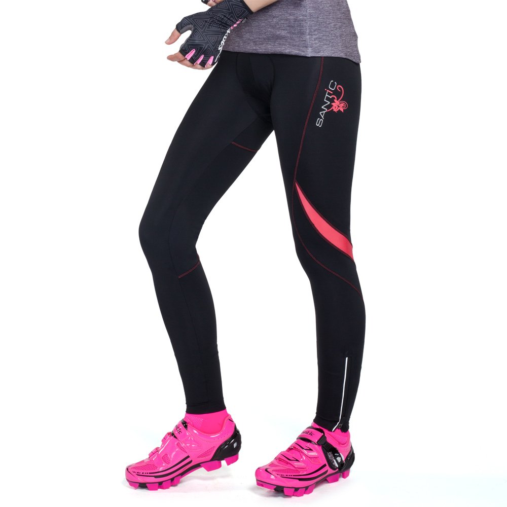 womens padded bike leggings