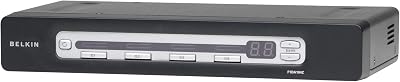 Belkin OmniView Pro3 Series 4-Port KVM Switch On-Screen Display PS/2 USB