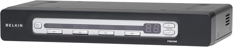 Belkin OmniView Pro3 Series 4-Port KVM Switch On-Screen Display PS/2 USB