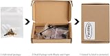 FandWay M.2 Screws Kit for Motherboard NVMe SSD Mounting Set Standoff view 5